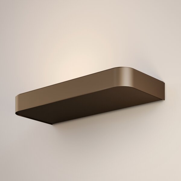 Lodes 21552 6927 Shift large, svítidlo pro nepřímé osvětlení, 1x32,5W LED 2700K TRIAC, hnědá, 34x15cm