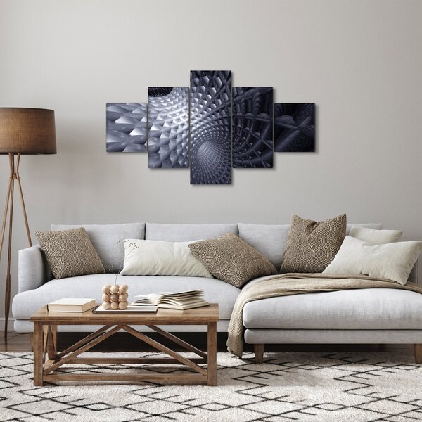 Obraz - Abstrakce 3D (125x70 cm)