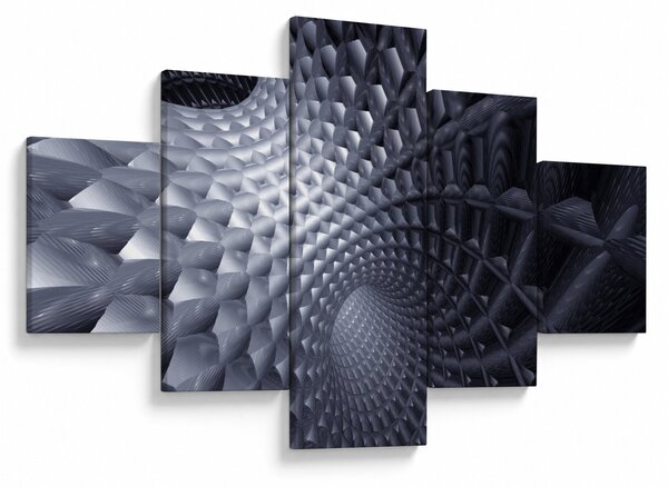Obraz - Abstrakce 3D (125x70 cm)