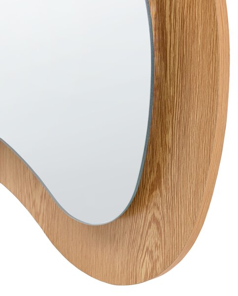 Zrcadlo COMBRE 61 cm 170 cm LED Světle hnědá