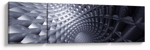 Obraz - Abstrakce 3D (170x50 cm)