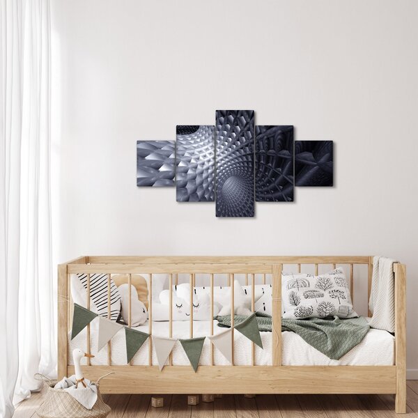 Obraz - Abstrakce 3D (125x70 cm)
