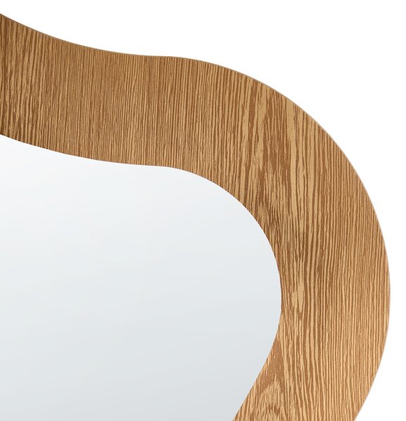Zrcadlo COMBRE 61 cm 170 cm LED Světle hnědá