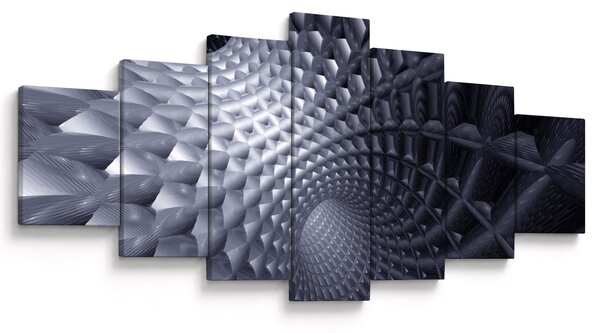 Obraz - Abstrakce 3D (210x100 cm)