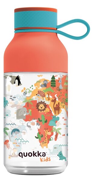 Dětská láhev Ice, 430ml, Quokka, mapy