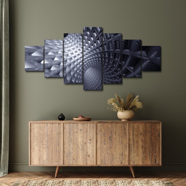 Obraz - Abstrakce 3D (210x100 cm)