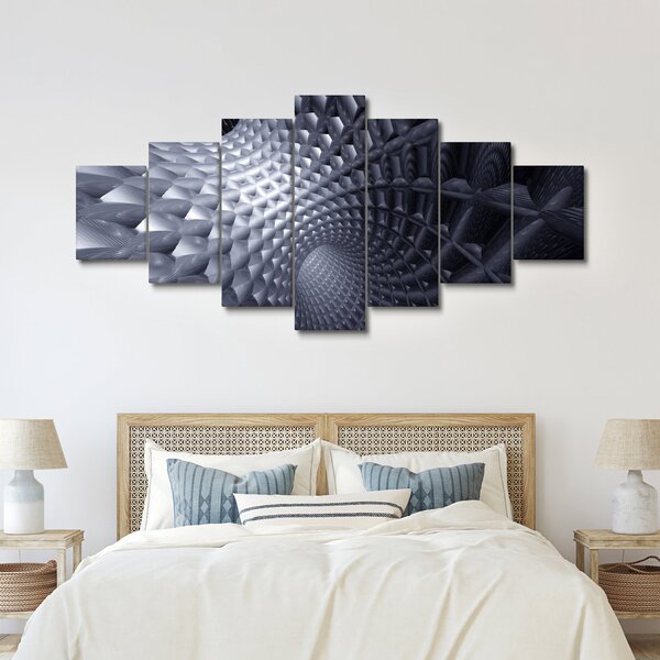 Obraz - Abstrakce 3D (210x100 cm)