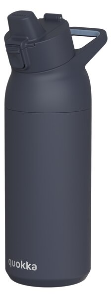 Nerezová sportovní láhev s pítkem Tide, 700ml, Quokka, černá