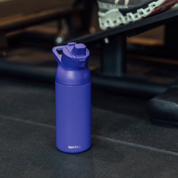 Nerezová sportovní láhev s pítkem Tide, 700ml, Quokka, modrá