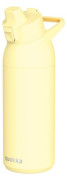 Nerezová sportovní láhev s pítkem Tide, 700ml, Quokka, světle žlutá