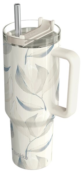 Termohrnek Stream s brčkem, 1,2l, Quokka, cotton