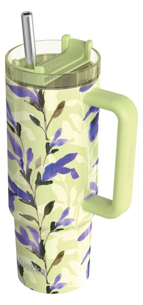 Termohrnek Stream s brčkem, 950ml, Quokka, matcha
