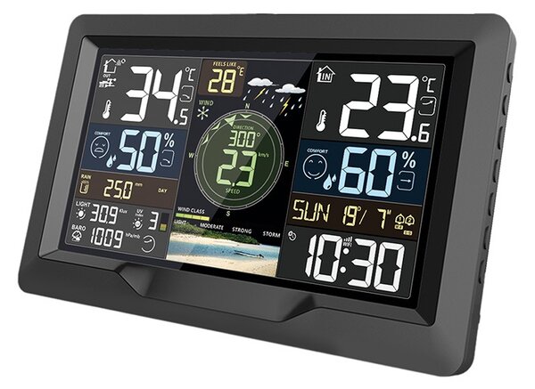SOLIGHT Profesionální smart WIFI meteostanice