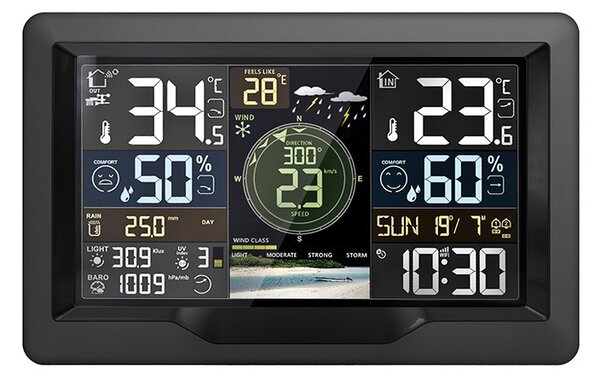 SOLIGHT Profesionální smart WIFI meteostanice