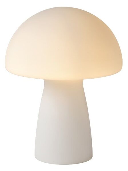 LUCIDE 10514/01/61 FUNGO stolní lampička V280mm 1xE27 opálová