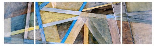 Obraz - Abstrakce (170x50 cm)