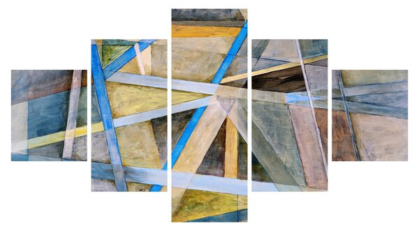 Obraz - Abstrakce (125x70 cm)
