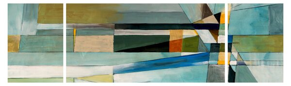 Obraz - Abstrakce (170x50 cm)