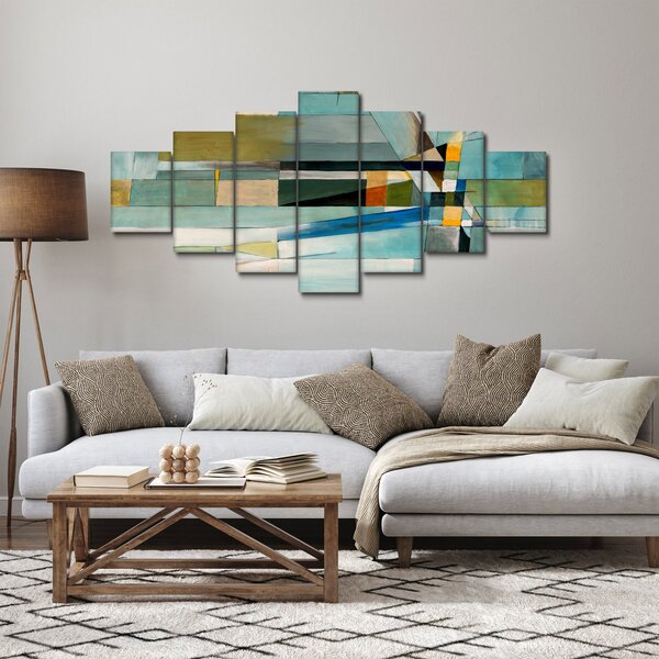 Obraz - Abstrakce (210x100 cm)