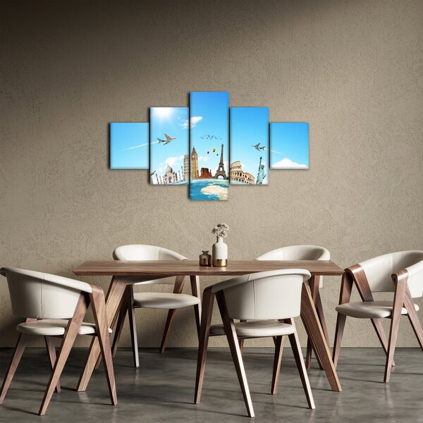 Obraz - Cestování (125x70 cm)