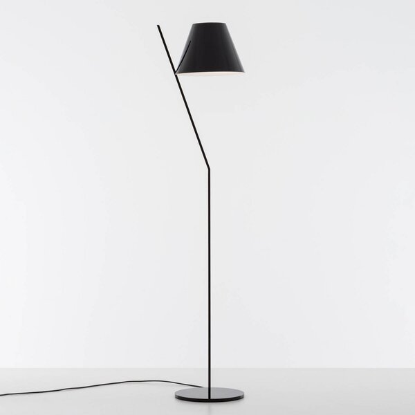 Stojací Lampa Artemide, La Petite, Černá, Obývací pokoj, Plast, Design