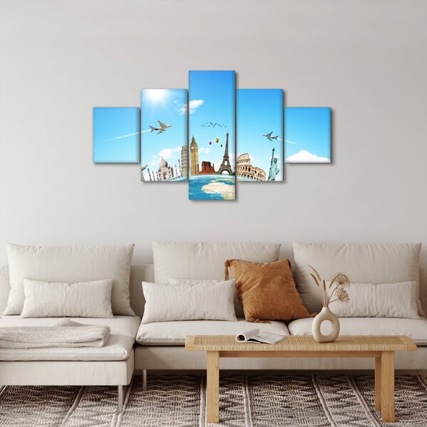 Obraz - Cestování (125x70 cm)