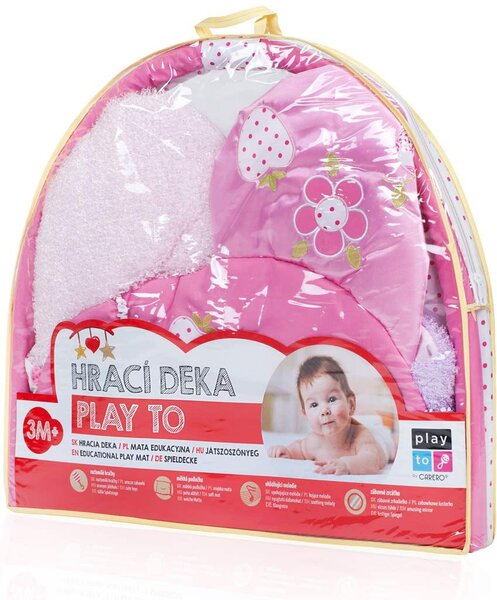 Hrací deka PlayTo kytička
