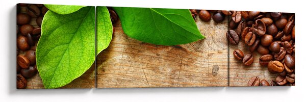 Obraz - Káva (170x50 cm)