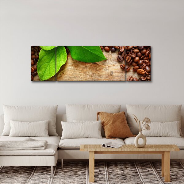 Obraz - Káva (170x50 cm)