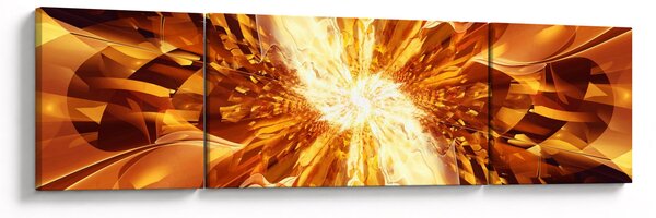 Obraz - Abstrakce (170x50 cm)
