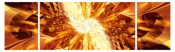 Obraz - Abstrakce (170x50 cm)