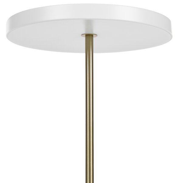 LED stojací lampa EVENLODE se stmívačem Kov Bílá
