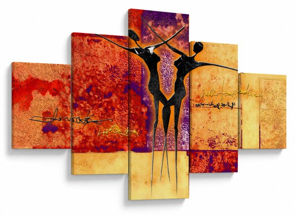 Obraz - Africké bohyně (125x70 cm)
