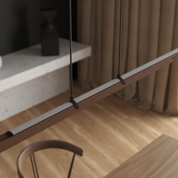 ZÁVĚSNÉ LED SVÍTIDLO, 100/10/120 cm Novel - Závěsná LED svítidla