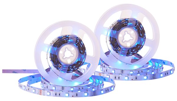Sada 2 LED pásků KIKORI 500 cm s dálkovým ovládáním Pestrá