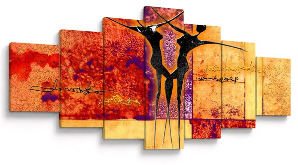Obraz - Africké bohyně (210x100 cm)