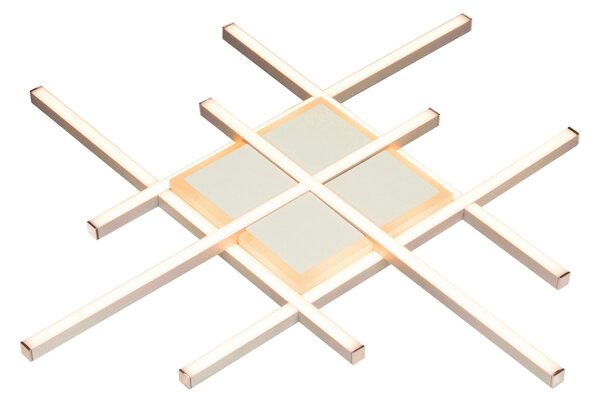 STROPNÍ LED SVÍTIDLO, 53,5/53,5/4,5 cm Boxxx - Stropní svítidla