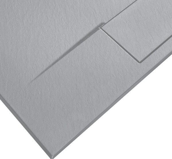 Sprchová vanička REA Bazalt Grey 90x90