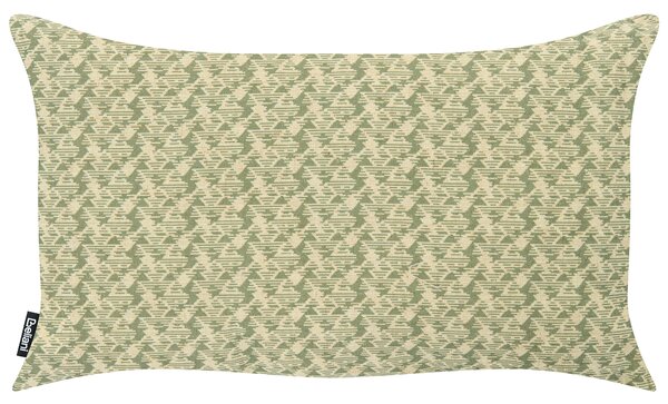 Sada 2 venkovních polštářů BARLERIA Rostlinný vzor 30 x 50 cm Vícebarevná