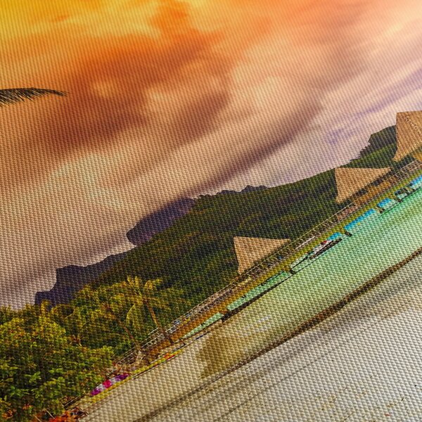 Obraz - Ostrov Bora Bora (170x50 cm)