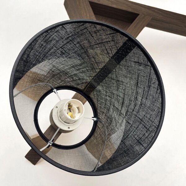 Brilagi - LED Přisazený lustr ANTHONY 3xE14/40W/230V dub ořech/černá
