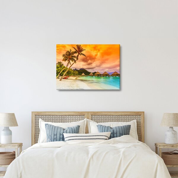 Obraz - Ostrov Bora Bora (70x50 cm)