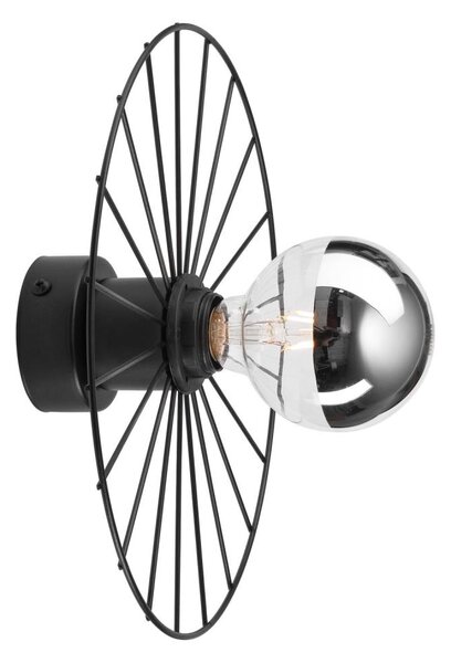 Nástěnné svítidlo MONTANA 1xE27/15W/230V pr. 30 cm černá