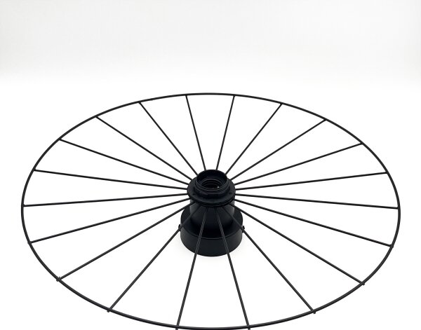 Nástěnné svítidlo MONTANA 1xE27/15W/230V pr. 45 cm černá