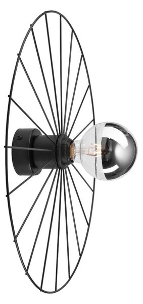 Nástěnné svítidlo MONTANA 1xE27/15W/230V pr. 45 cm černá