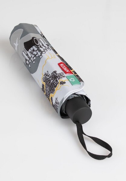 Lasessor Skládací deštník Moomin Island grey 100cm