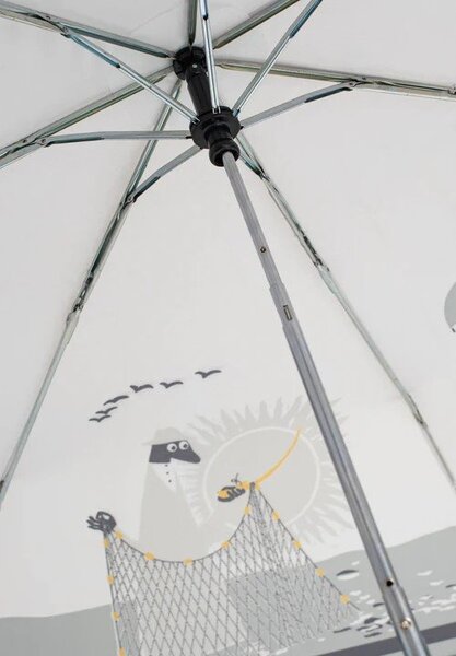 Lasessor Skládací deštník Moomin Island grey 89cm