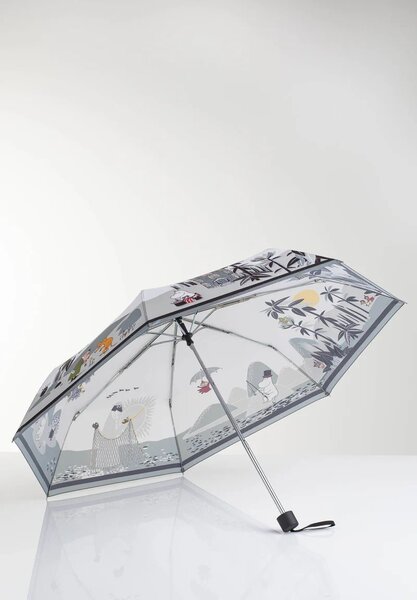 Lasessor Skládací deštník Moomin Island grey 89cm