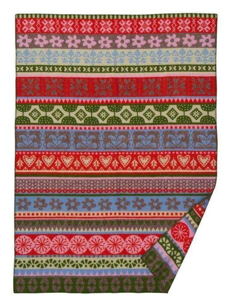 Klippan Vlněná deka Arvidsjaur multi 130x180