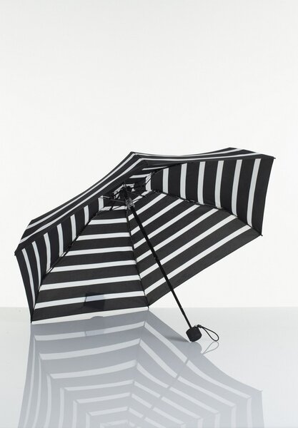 Automatický deštník Lasessor 934 Strip black& white 95cm